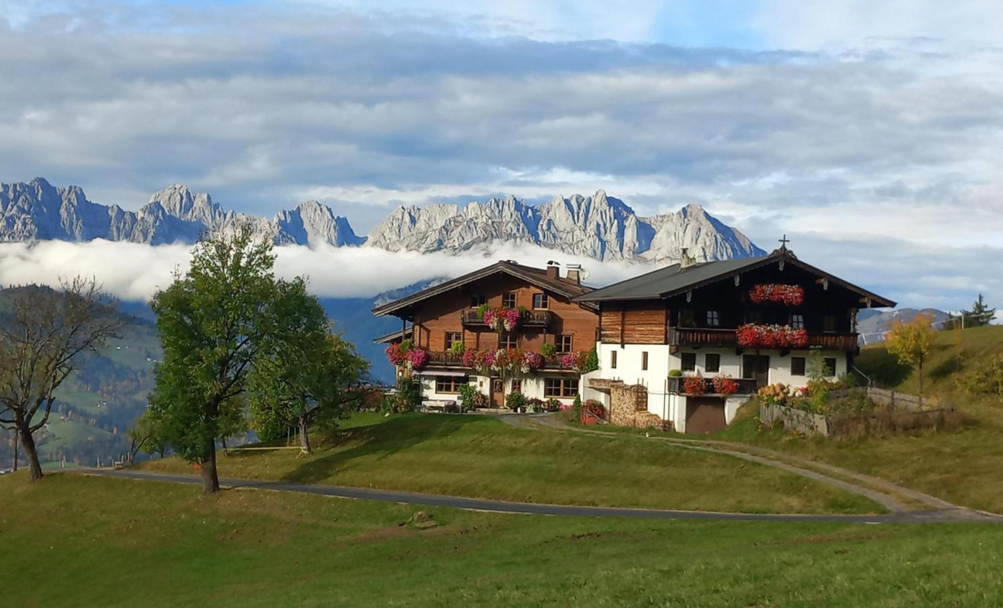 Hahnenkammblick Kitzbühel Exterior foto